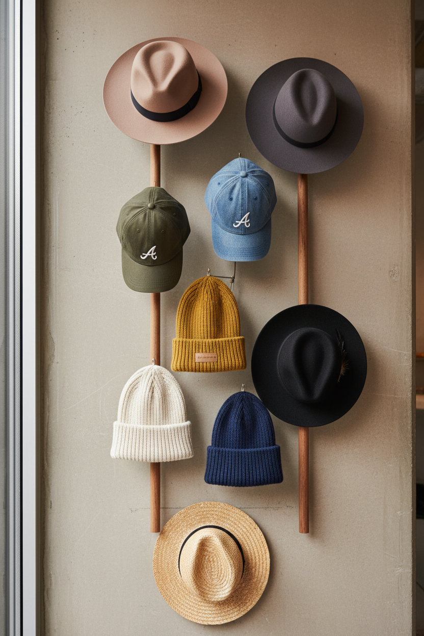 hats for a vertical imaghe 