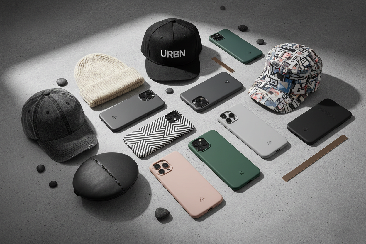 PHONE CASES AND HATS 